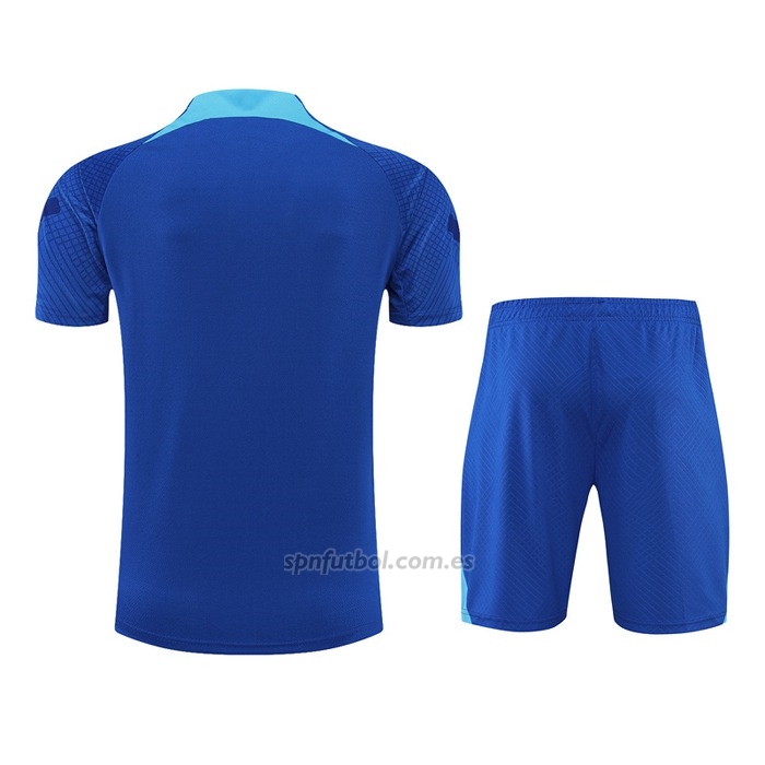 Chandal del Chelsea Manga Corta 2022-2023 Azul - Pantalon Corto